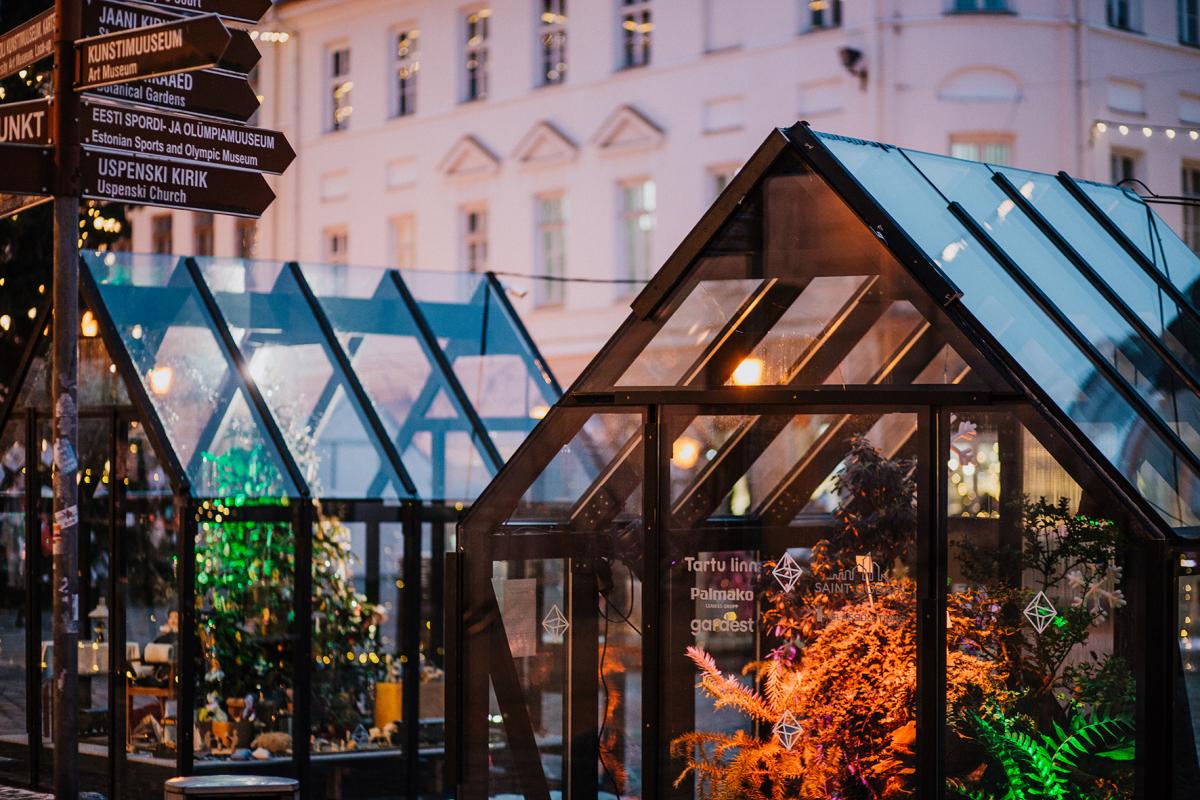 Christmas fairground at Tartu Town Hall Square, photo by Kiur Kaasik
